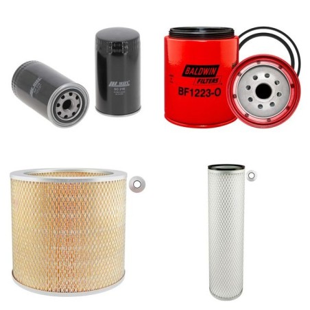 Filter kit for New Holland TR88 with Ford 6/456T Engine