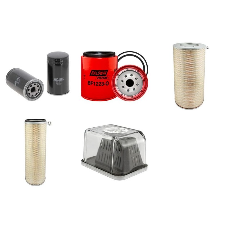 NEW HOLLAND TR 97 Filter Service Kit w/NEW HOLLAND 6/456T Eng.
