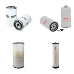 Filter kit for New Holland TS100A Air Oil Fuel Filters with Cummins Engine Year 2003-