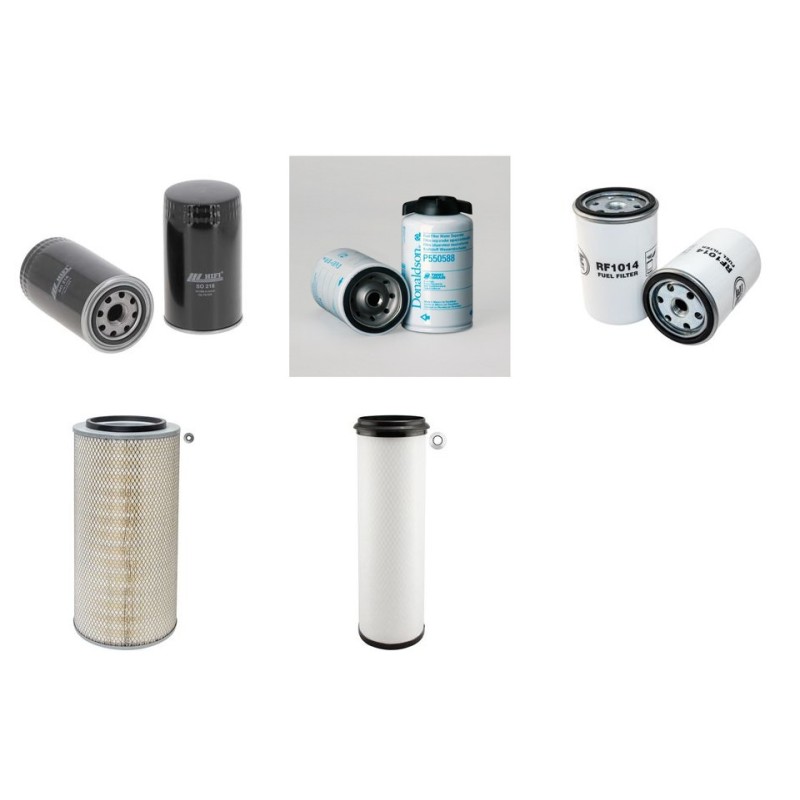 NEW HOLLAND TX 34 Filter Service Kit Air Oil Fuel Filters w/FORD 675TA Eng.