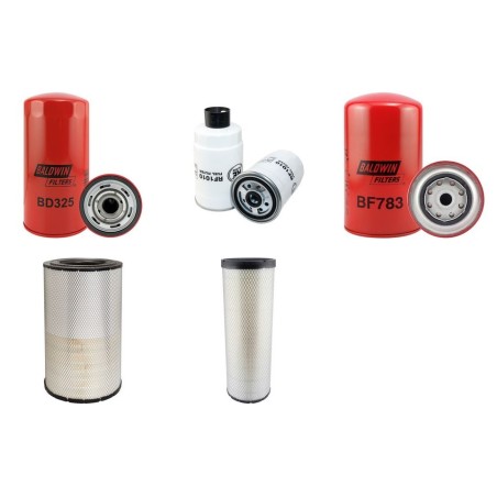 Filter kit for New Holland TX68 Plus Air Oil Fuel Filters with Iveco Engine Year 1995-