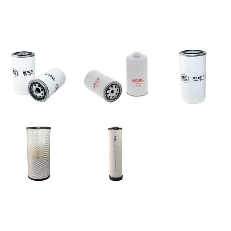 Filter kit for New Holland VL9040M Air Oil Fuel Filters with FPT Engine Year 2011