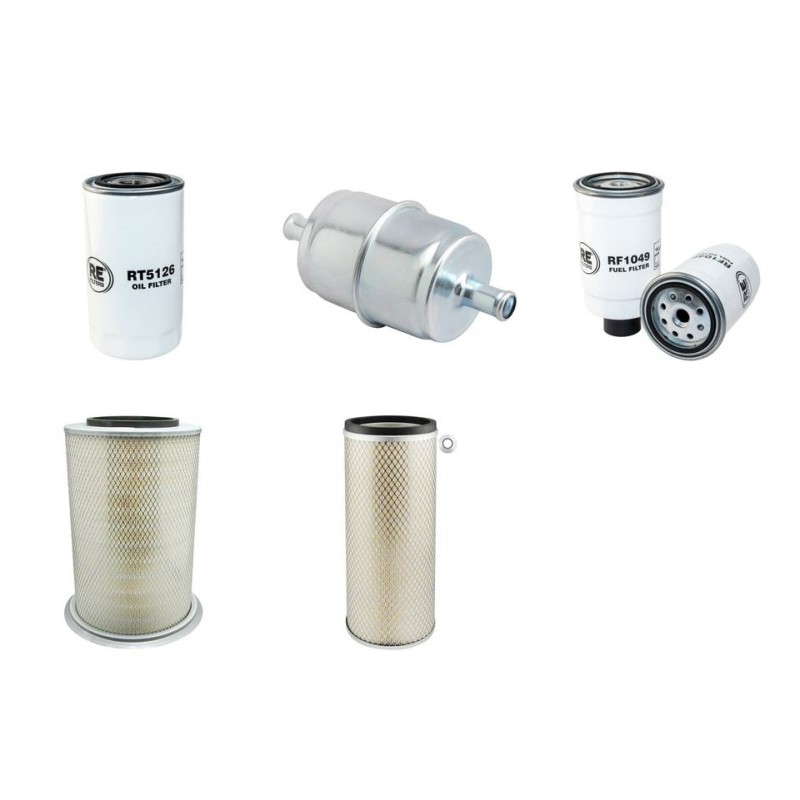 NEW HOLLAND VN 260 Filter Service Kit Air Oil Fuel Filters w/NEW HOLLAND  Eng. SN  009-