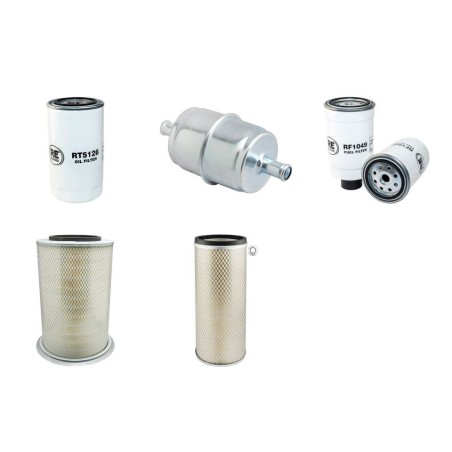 NEW HOLLAND VN 260 Filter Service Kit Air Oil Fuel Filters w/NEW HOLLAND  Eng. SN  009-