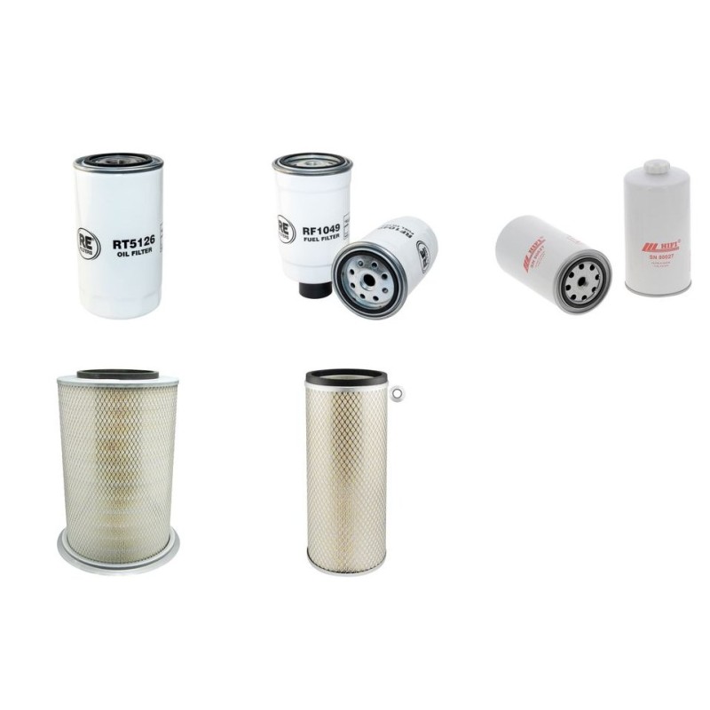 NEW HOLLAND VX 7090 Filter Service Kit Air Oil Fuel Filters w/NEW HOLLAND  Eng.