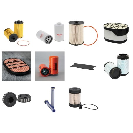 NEW HOLLAND W 270 C Filter Service Kit w/CNH F2CFE614B Eng.   YR  2013-  TIER IV I