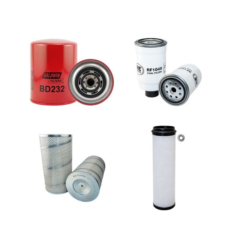 NFB KL 100 Filter Service Kit Air Oil Fuel Filters w/IVECO  Eng.