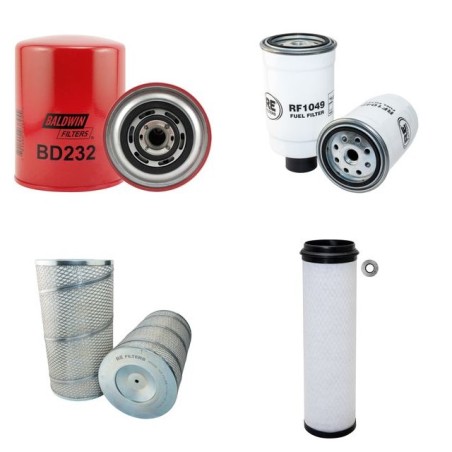 NFB KL 100 Filter Service Kit Air Oil Fuel Filters w/IVECO  Eng.