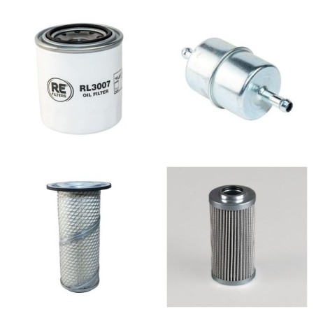 NICOLAS A 530 XL Filter Service Kit w/Kubota V1505 Eng. 2008-