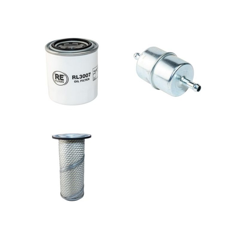 NICOLAS A 530 XL Filter Service Kit Air Oil Fuel Filters w/Kubota V1505 Eng.   YR  2008-