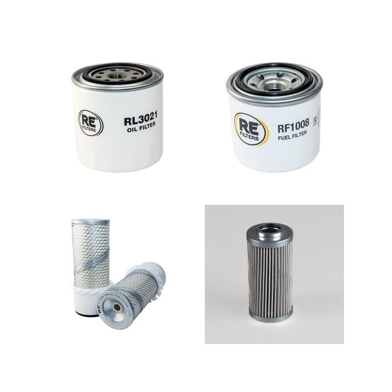 NICOLAS A 540 Filter Service Kit w/Kubota D1703-Eu1 Eng. 2008