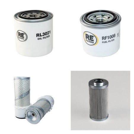 NICOLAS A 540 Filter Service Kit w/Kubota D1703-Eu1 Eng. 2008