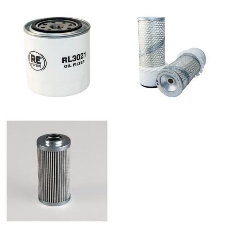 NICOLAS C 1338 E Filter Service Kit w/Kubota D1403 Eng. 2003-