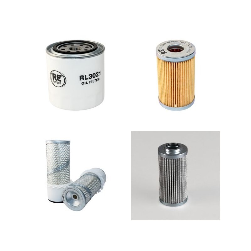 NICOLAS LOX 1531 Filter Service Kit w/Kubota D1403E Eng.