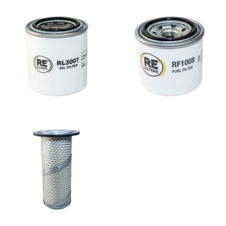 NIFTYLIFT HR 17 D Filter Service Kit Air Oil Fuel Filters w/Kubota V1505EU1 Eng.