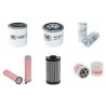 NILFISK RS 502 Filter Service Kit w/Kubota V1505T Eng.   YR  2009