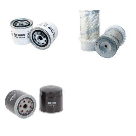 NISSAN DF 05 Filter Service Kit Air Oil Fuel Filters w/Nissan TB42 Eng.   YR  5.88-