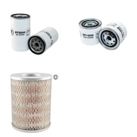 NISSAN F02 Filter Service Kit Air Oil Fuel Filters w/SD 22  Eng.