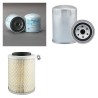 NISSAN HO2 S Filter Service Kit Air Oil Fuel Filters w/SD 25  Eng.   YR  07.89-