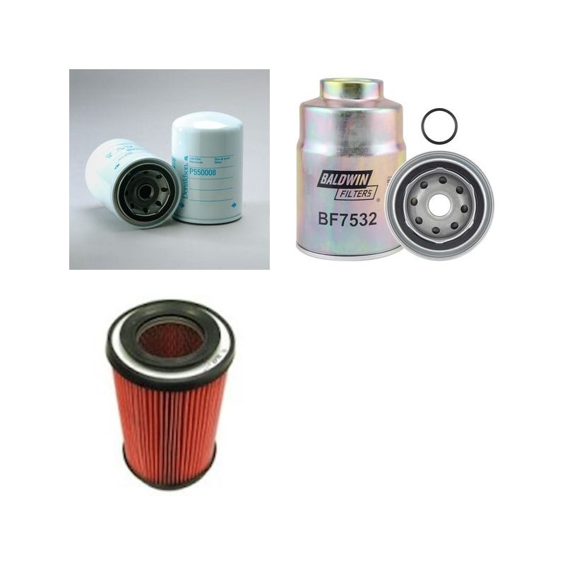NISSAN 4X4 NAVARA 2.5 DTI Filter Service Kit w/ TD25 Eng.   YR  02.98-04.02 107CH D22
