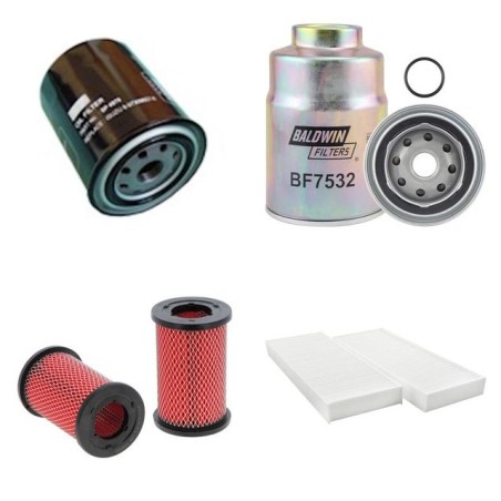 NISSAN 4X4 PATHFINDER I 3.2 TD 4WD Filter Service Kit w/ QD32ETI Eng.   YR  09.97-12.04 150 CH R50