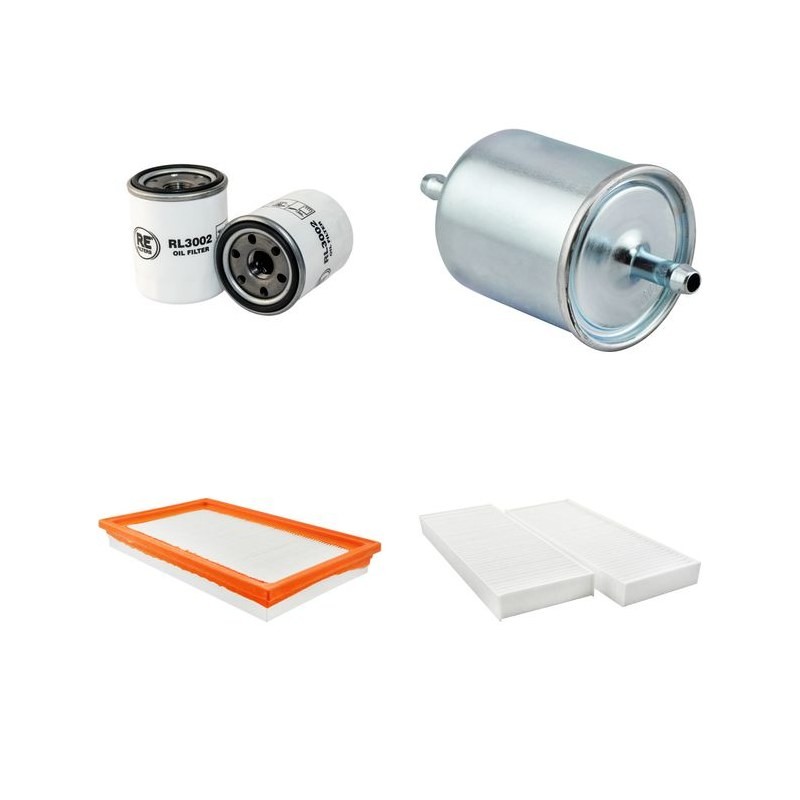 NISSAN 4X4 PATHFINDER I 3.3I V6 4WD Filter Service Kit w/ VG33E Eng.   YR  03.98-10.00 150 CH R50