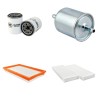 NISSAN 4X4 PATHFINDER I 3.3I V6 4WD Filter Service Kit w/ VG33E Eng.   YR  03.98-10.00 150 CH R50