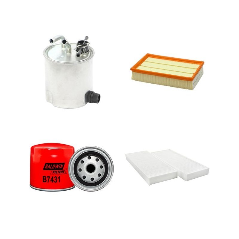 NISSAN 4X4 PATHFINDER II 2.5 DCI Filter Service Kit      YR  08.10- 190 CH R51