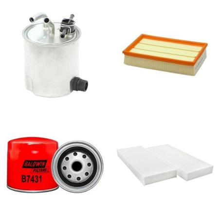 NISSAN 4X4 PATHFINDER II 2.5 DCI Filter Service Kit      YR  08.10- 190 CH R51