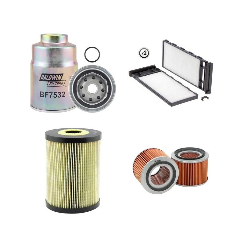 NISSAN 4X4 PATROL 3.0 DI Filter Service Kit w/ZD30DDTI Eng.   YR  05.04- 160 CH