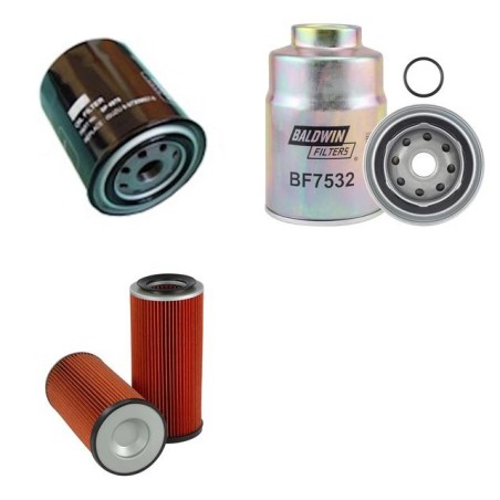 NISSAN 4X4 PATROL GR 2.8 TURBO DIESEL Filter Service Kit w/ RD28T Eng.   YR  09.88-06.97 116 CH Y60A