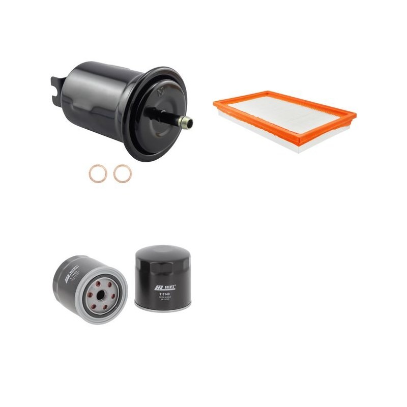 NISSAN 4X4 PATROL GR 4.2I Filter Service Kit w/ TB42E Eng.   YR  11.88-06.97 165 CH Y60