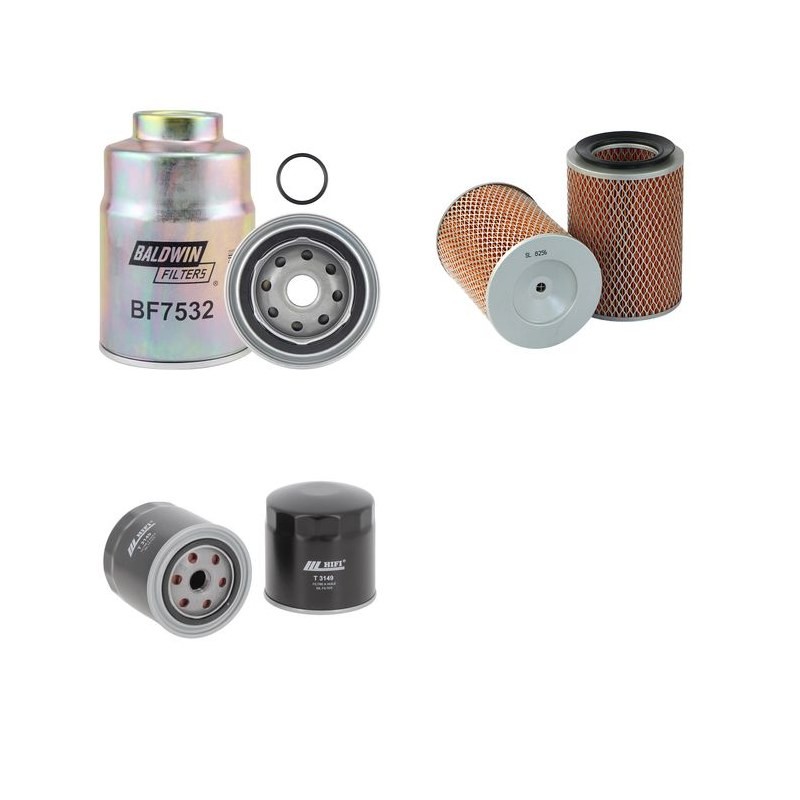 NISSAN 4X4 TERRANO 2.7 TURBO DIESEL Filter Service Kit w/ TD27T Eng.   YR  07.89-02.93 99 CH WD21