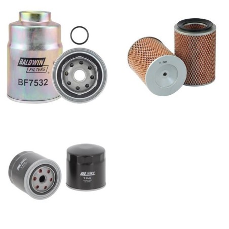 NISSAN 4X4 TERRANO 2.7 TURBO DIESEL Filter Service Kit w/ TD27T Eng.   YR  07.89-02.93 99 CH WD21