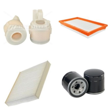 NISSAN 4X4 X TRAIL I 2.0I 16V Filter Service Kit w/ SR20DE Eng.   YR  07.01-06.07 140 CH T30