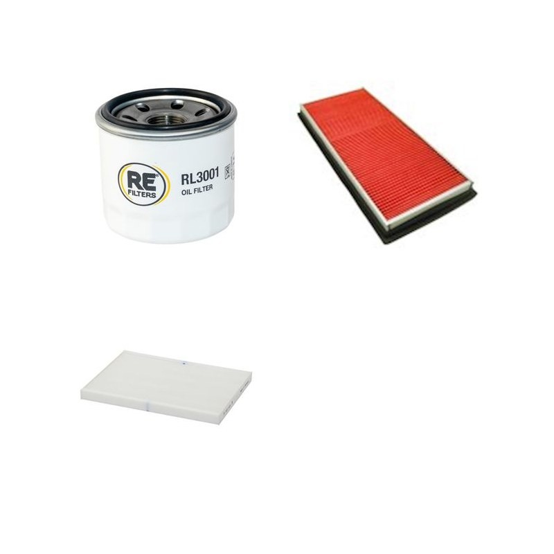 NISSAN 4X4 X-TRAIL II 2.5 Filter Service Kit w/ QR25DE Eng.   YR  06.07- 161 CH T31