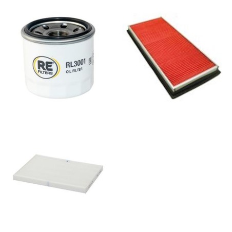 NISSAN 4X4 X-TRAIL II 2.5 Filter Service Kit w/ QR25DE Eng.   YR  06.07- 161 CH T31