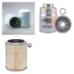 NISSAN VU/LT/LW CABSTAR 2.3 D Filter Service Kit w/ TD23 Eng.   YR  10.86-09.93  F 22