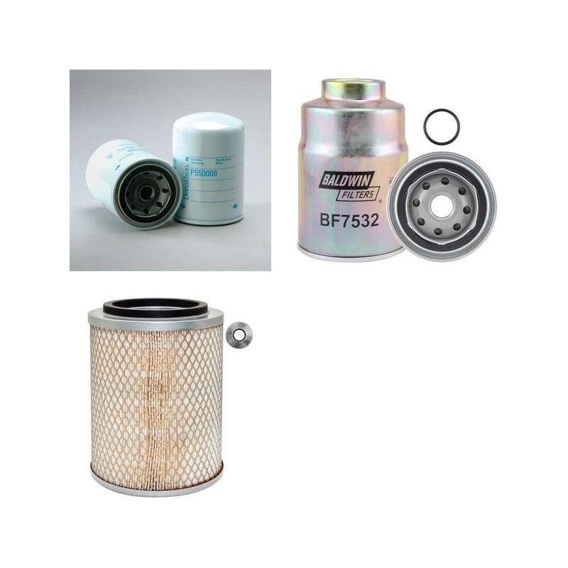 NISSAN VU/LT/LW CABSTAR 2.3 D Filter Service Kit w/ TD23 Eng.   YR  10.86-09.93  F 22