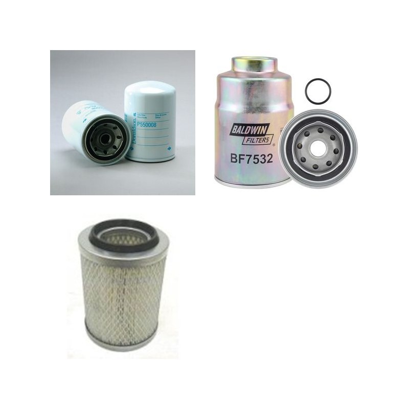 NISSAN VU/LT/LW CABSTAR 2.5 D Filter Service Kit w/ TD25 Eng.   YR  01.93-06.00  F 23