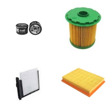 NISSAN VU/LT/LW NV 200 1.5 DCI Filter Service Kit w/K9K  Eng.   YR  02.10- 86 CH