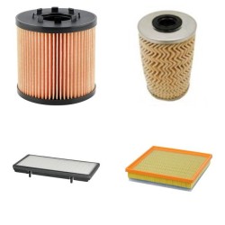 NISSAN VU/LT/LW PRIMASTAR 2.5 DCI Filter Service Kit w/ G9U720 Eng.   YR  09.08- 114 CH X83