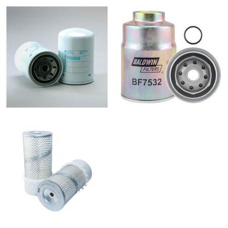 NISSAN VU/LT/LW URVAN 2.3 DIESEL Filter Service Kit w/ TD23 Eng.   YR  09.86-08.89  E24