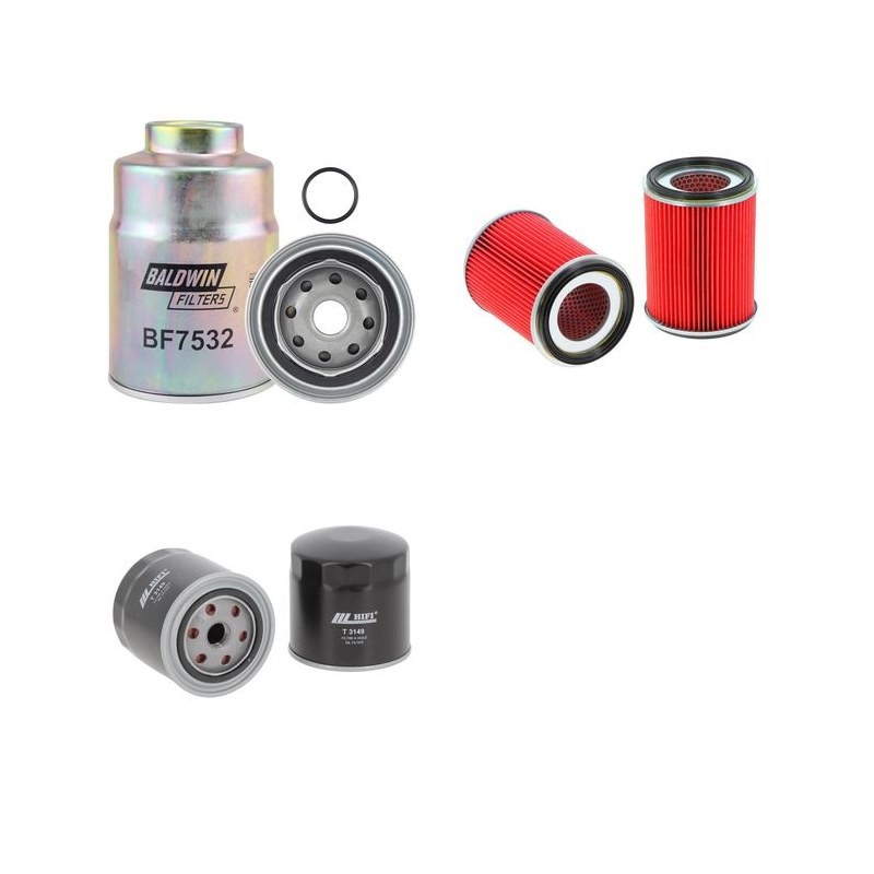 NISSAN VU/LT/LW VANETTE 2.0 DIESEL Filter Service Kit w/ LD20 Eng.   YR  09.86-  GC22