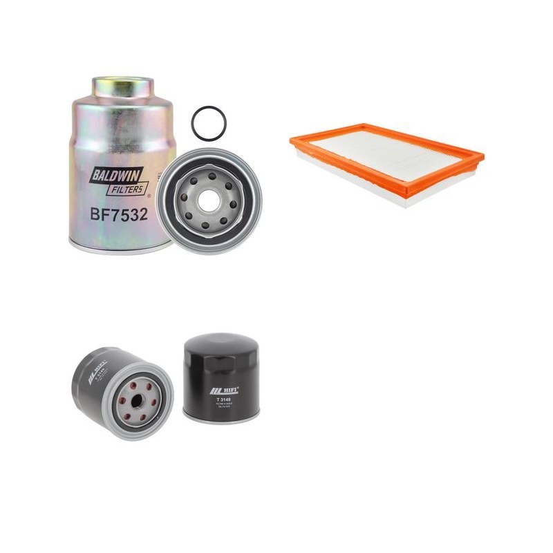 NISSAN VU/LT/LW VANETTE 2.3 D Filter Service Kit w/ LD23 Eng.   YR  03.95-  C23M