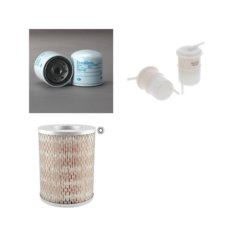 NISSAN VU/LT/LW VANETTE 2.4I Filter Service Kit w/Z24I Eng.   YR  09.86-  GC22