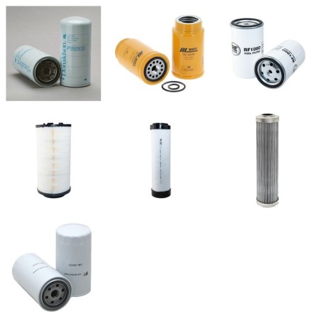 NOBAS BG 130 TA 4 Filter Service Kit w/Perkins 1106D Eng. 2011-