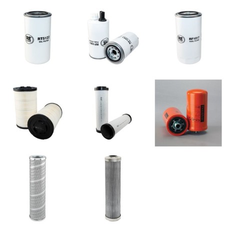 NOBAS BG 160 TA 4 Filter Service Kit w/Cummins QSB6.7 Eng.   YR  2010