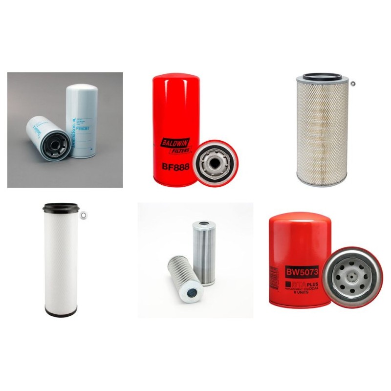 NOBAS UB 35 S-LC 850 Filter Service Kit w/Perkins 1306.08T Eng.
