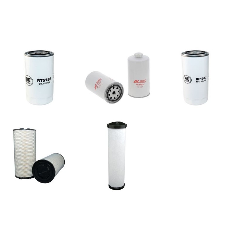 NOE RITTER NF 160 Filter Service Kit Air Oil Fuel Filters w/IVECO 6CYL Eng.